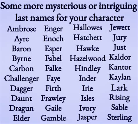 Enigmatic Last Names That Possess a Sense of Mystery and Wonder